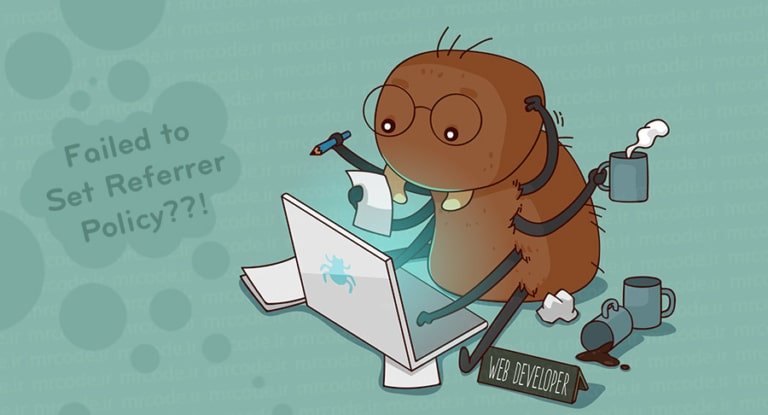 رفع خطای Failed to set referrer policy در وردپرس