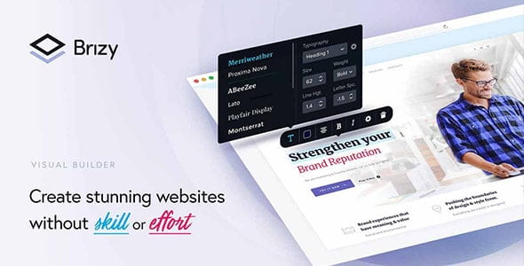صفحه ساز Brizy
