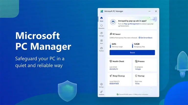 آشنایی با Microsoft PC Manager بهینه سازی و تامین امنیت کامپیوتر شما